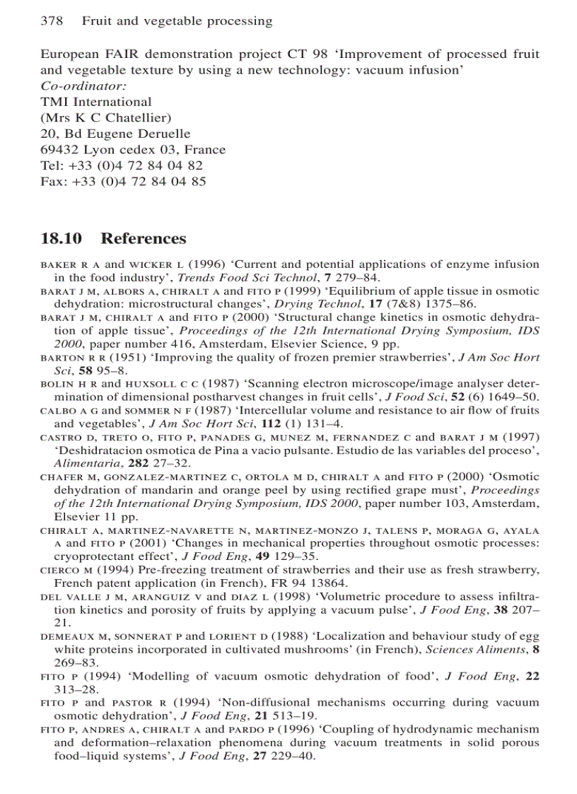 image for page Fruit and Vegetable Processing Improving Quality