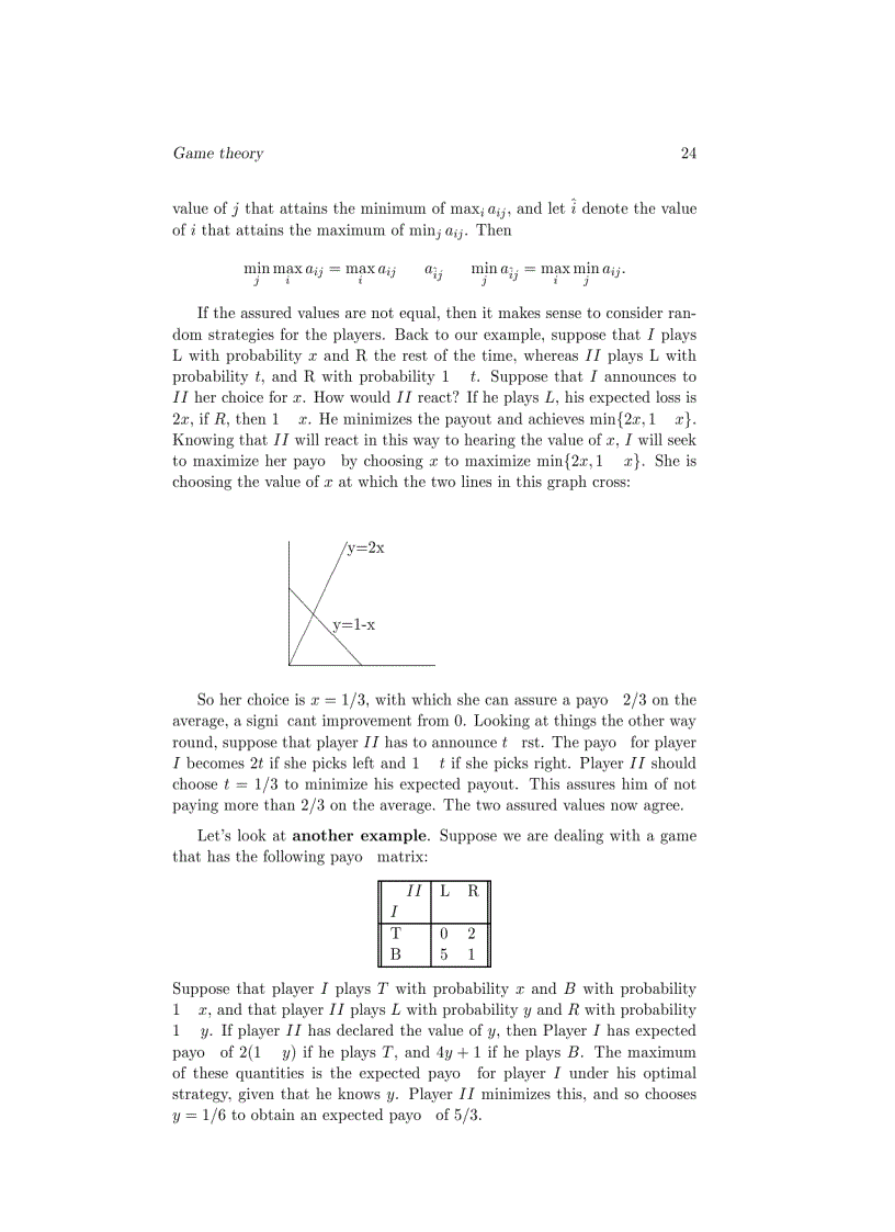 image for page Game Theory Instructor