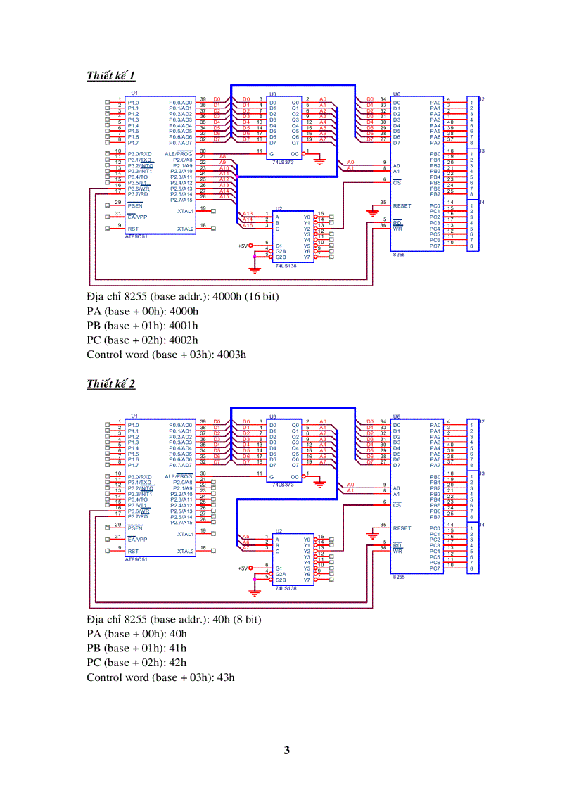 Giao Tiếp Với PPI8255