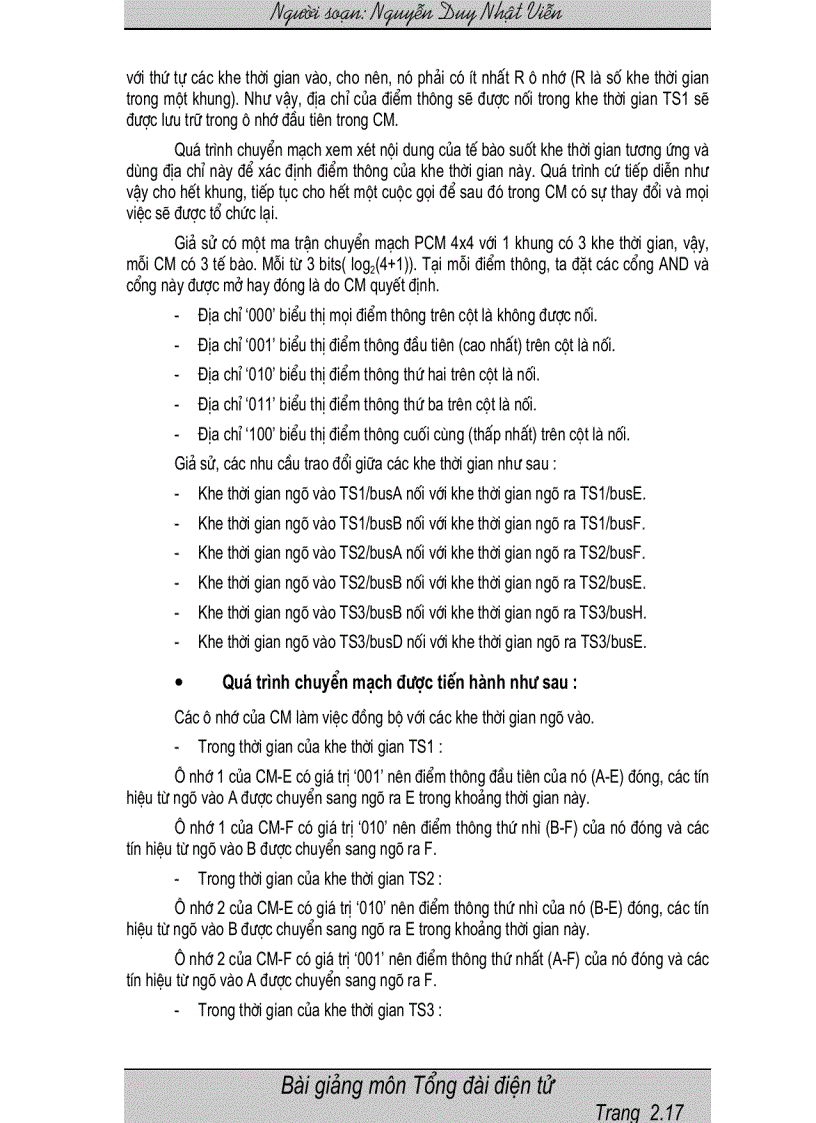 image for page Giáo Trình Chuyển Mạch