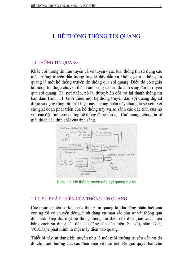 image for page Giáo Trình Hệ Thống Thông Tin Quang Vô Tuyến