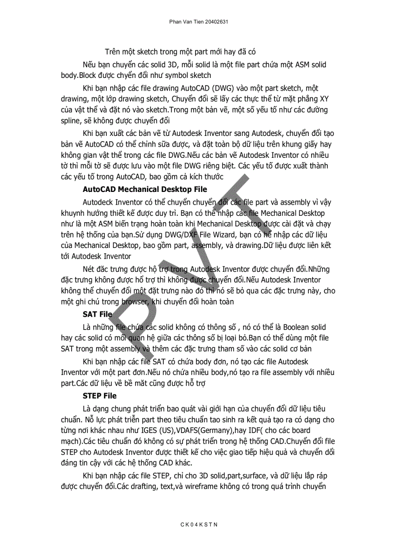 image for page Giới thiệu về phần mềm Autodesk Inventor