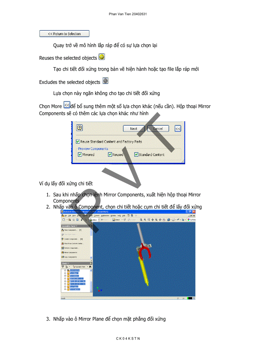 image for page Giới thiệu về phần mềm Autodesk Inventor