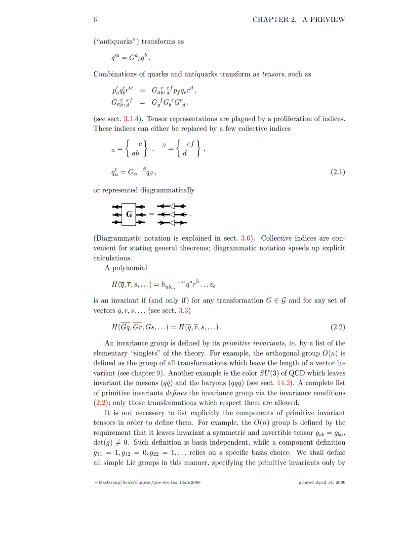 image for page Group Theory Exceptional Lie Groups As Invariance Groups