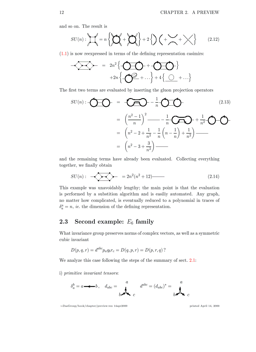image for page Group Theory Exceptional Lie Groups As Invariance Groups