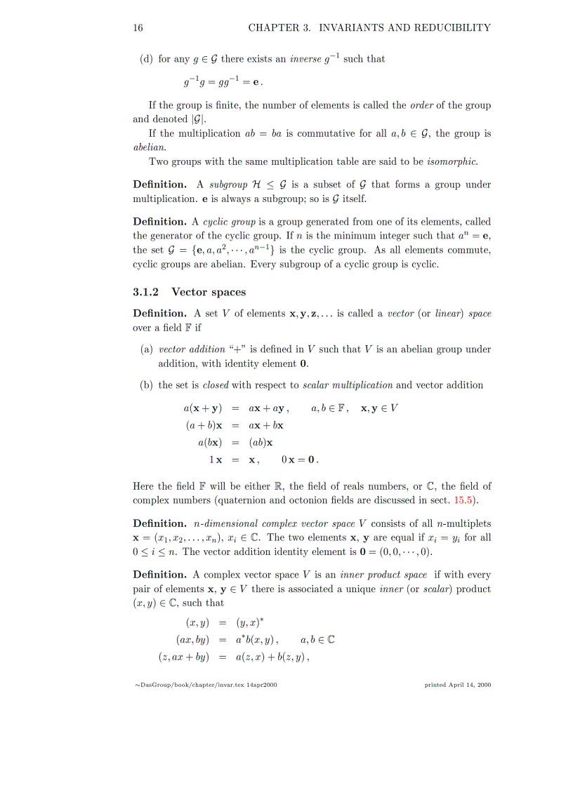 image for page Group Theory Exceptional Lie Groups As Invariance Groups
