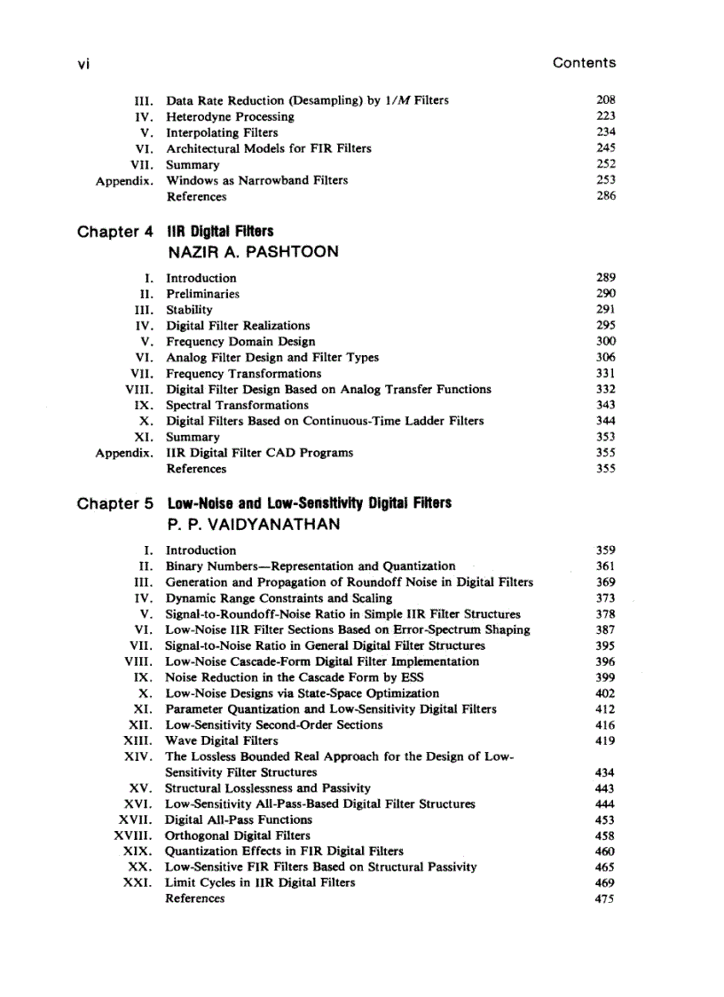 image for page Handbook of Digital Signal Processing Engineering Applications