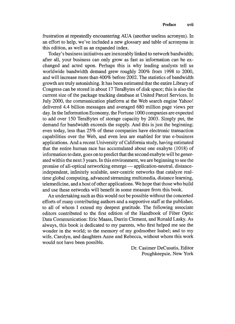 image for page Handbook of Fiber Optic Data Communication Second Edition