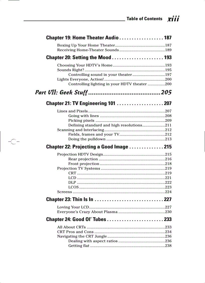 image for page HDTV For Dummies