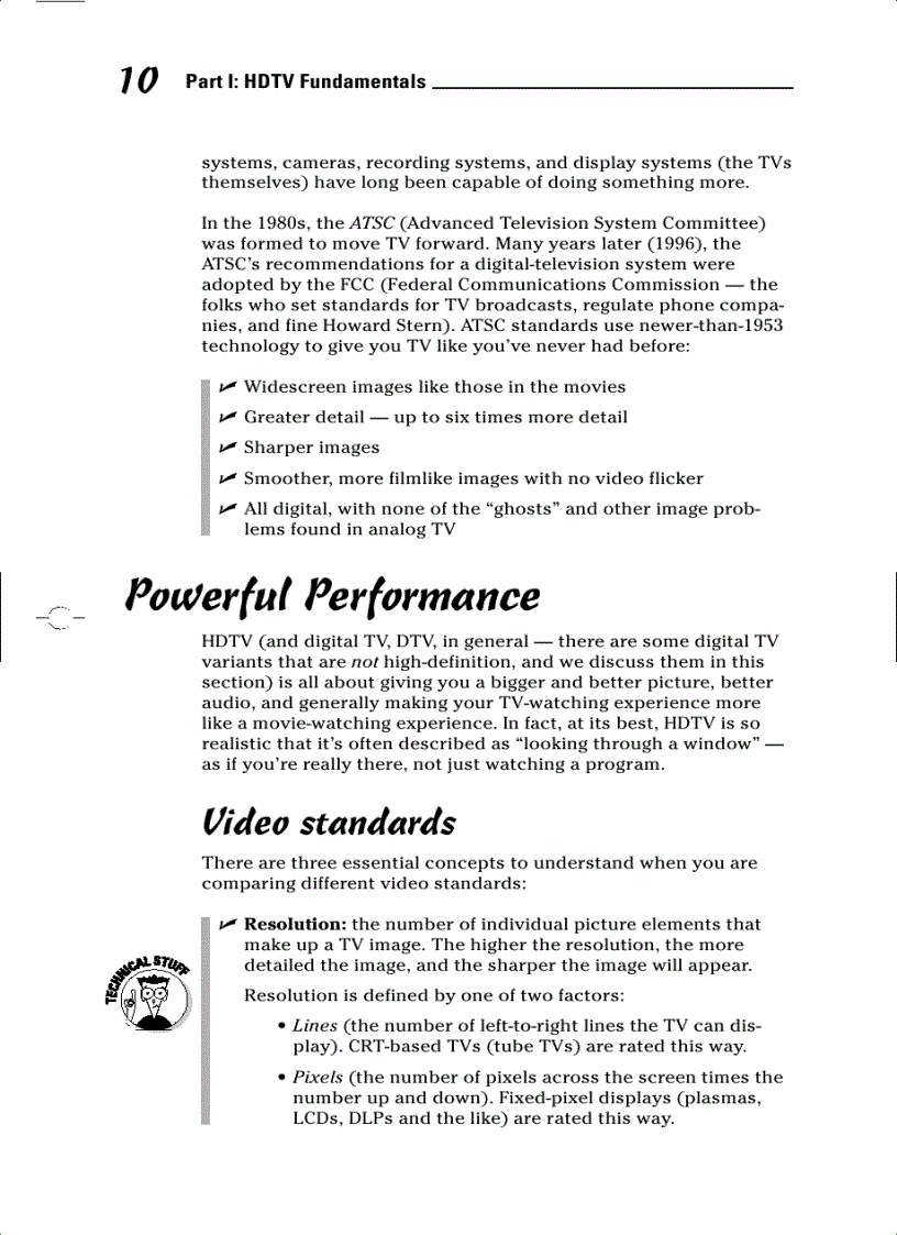 image for page HDTV For Dummies