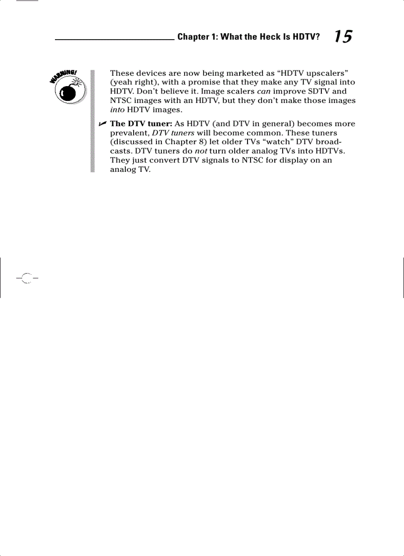 image for page HDTV For Dummies