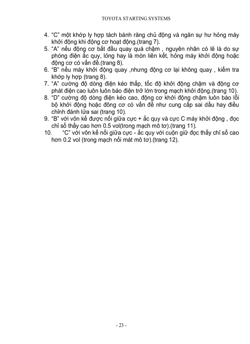 image for page Hệ Thống Khởi Động xe Toyota