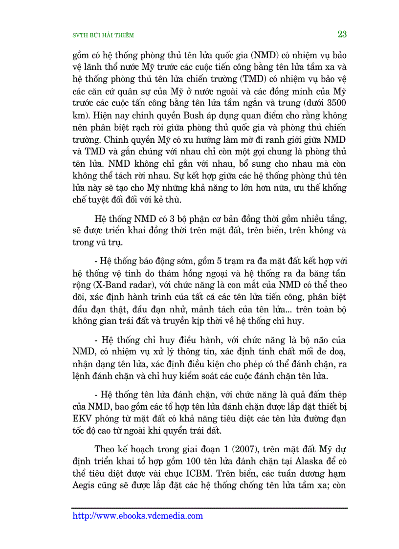 image for page Hệ Thống Phòng Thủ Tên Lữa Của Mỹ