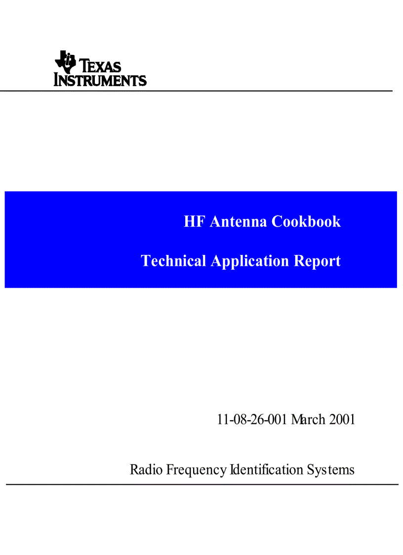 image for page HF Antenna Cookbook
