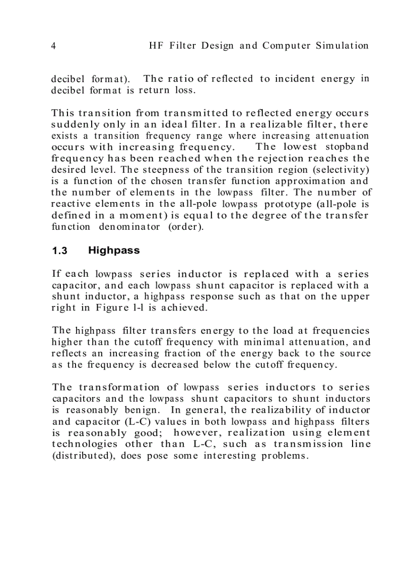 image for page HF Filter Design and Computer Simulation