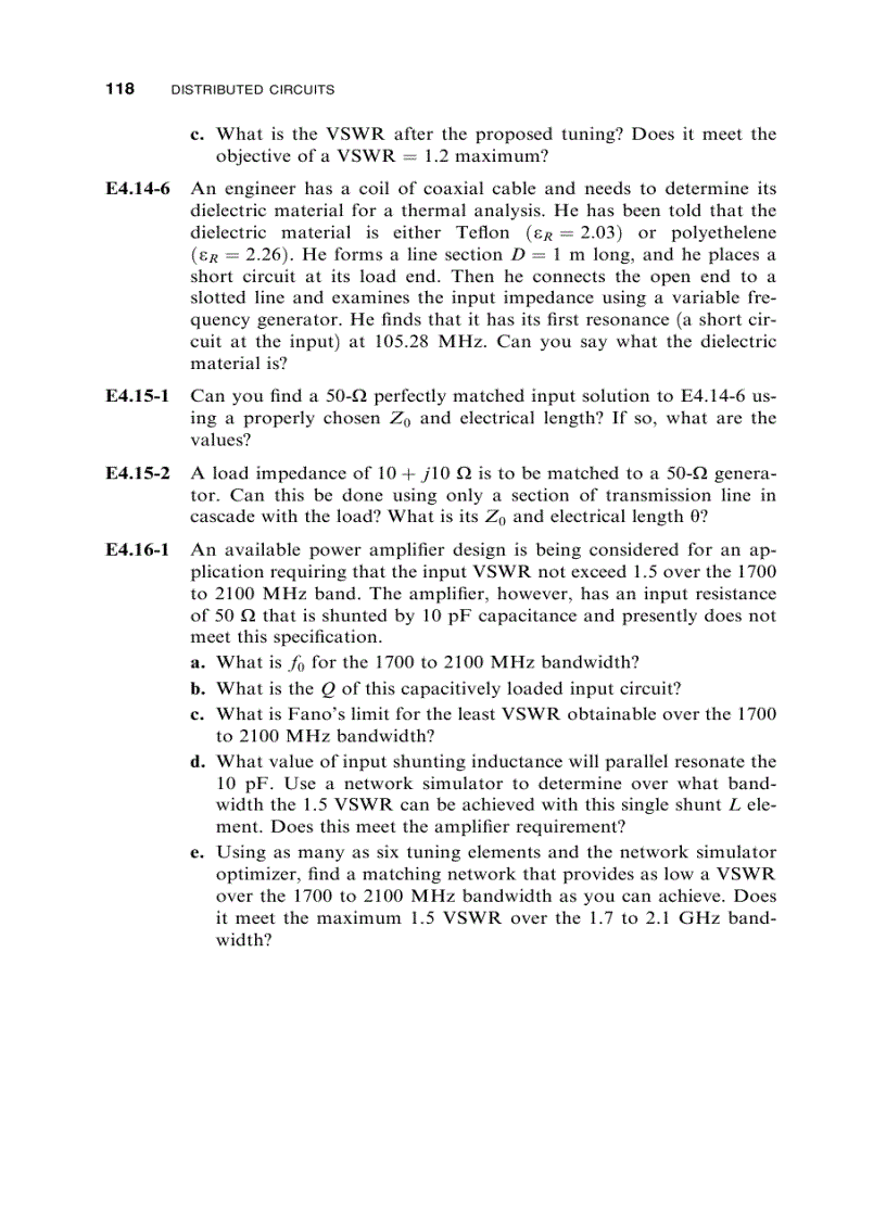 image for page High Frequency Techniques An Introduction to RF and Microwave Engineering 2