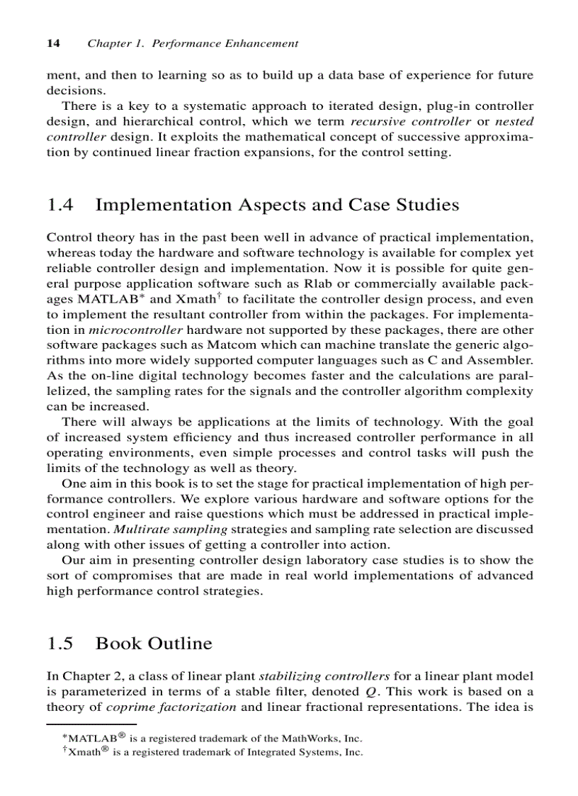 image for page High Performance Control
