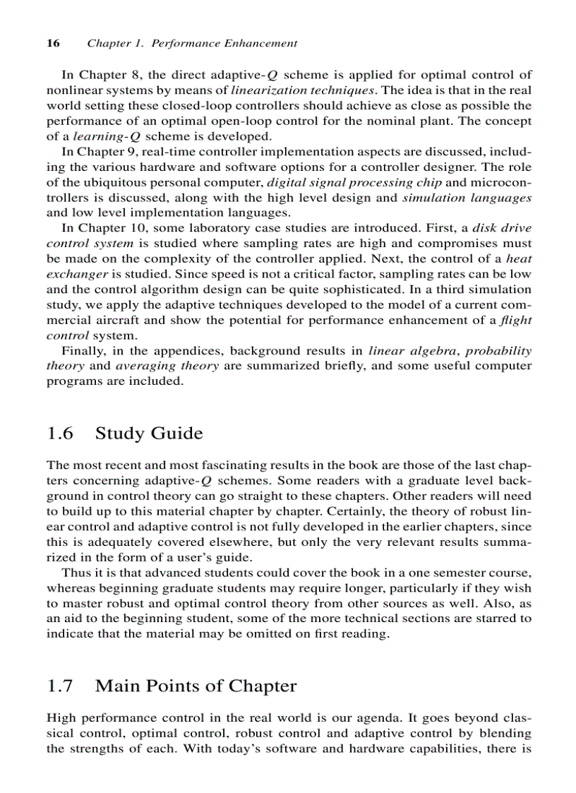 image for page High Performance Control