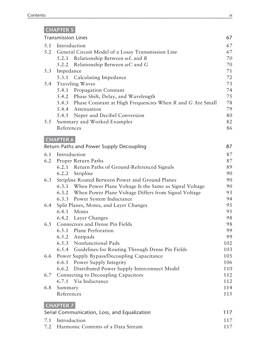 image for page High Speed Circuit Board Signal Integrity