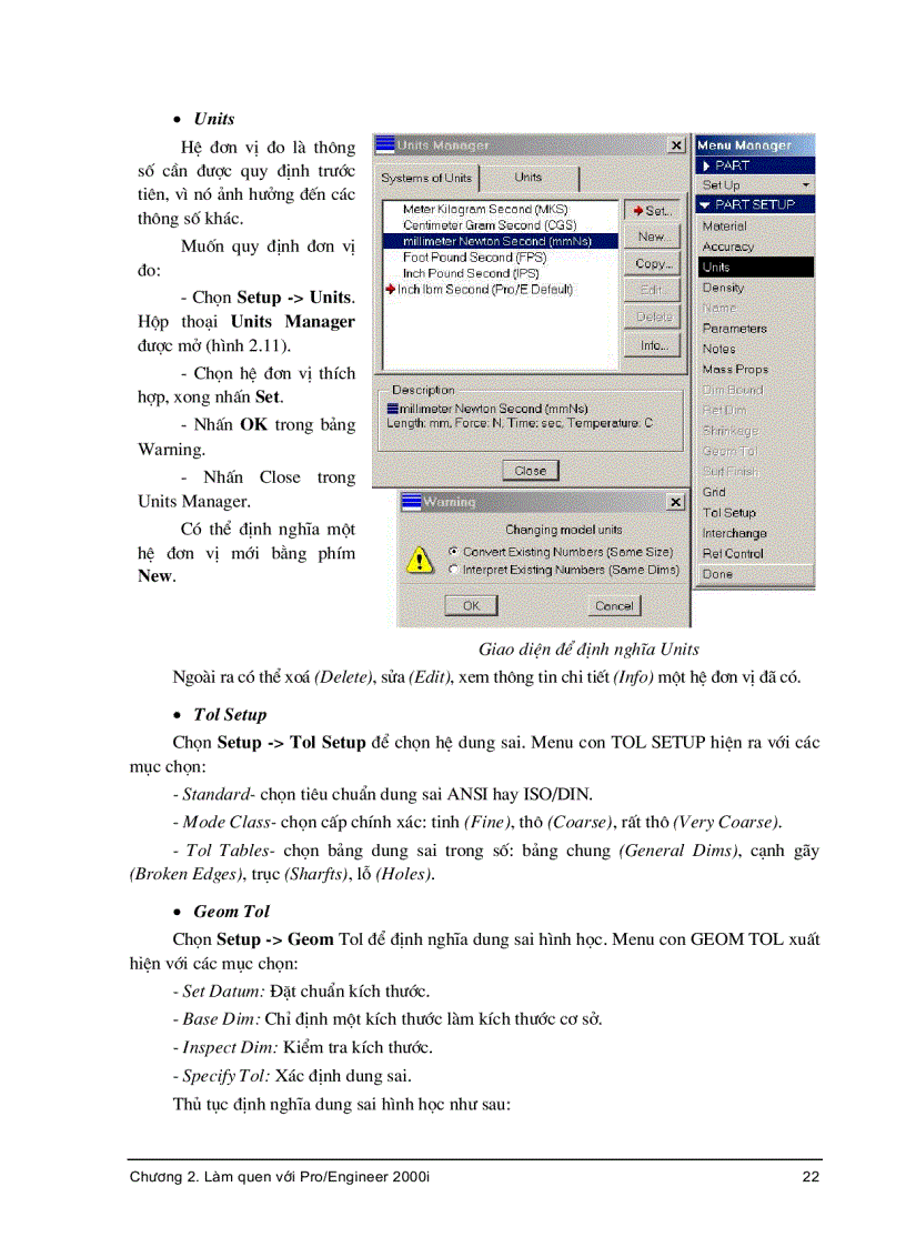 image for page Hướng dẫn sử dụng Pro Engineer 2000i