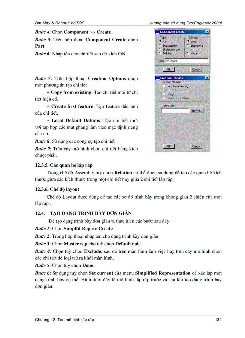 image for page Hướng dẫn sử dụng Pro Engineer 2000i