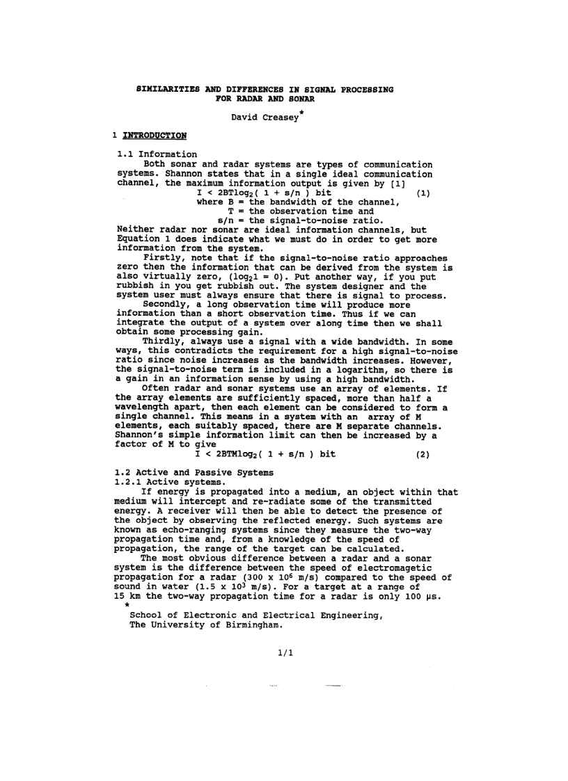 image for page IEE Tutorial Meeting on Digital Signal Processing for Radar and Sonar Applications