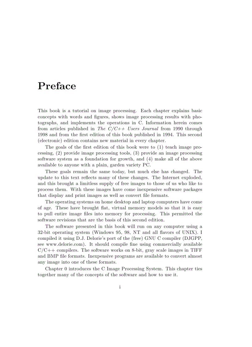 image for page Image Processing in C Second Edition