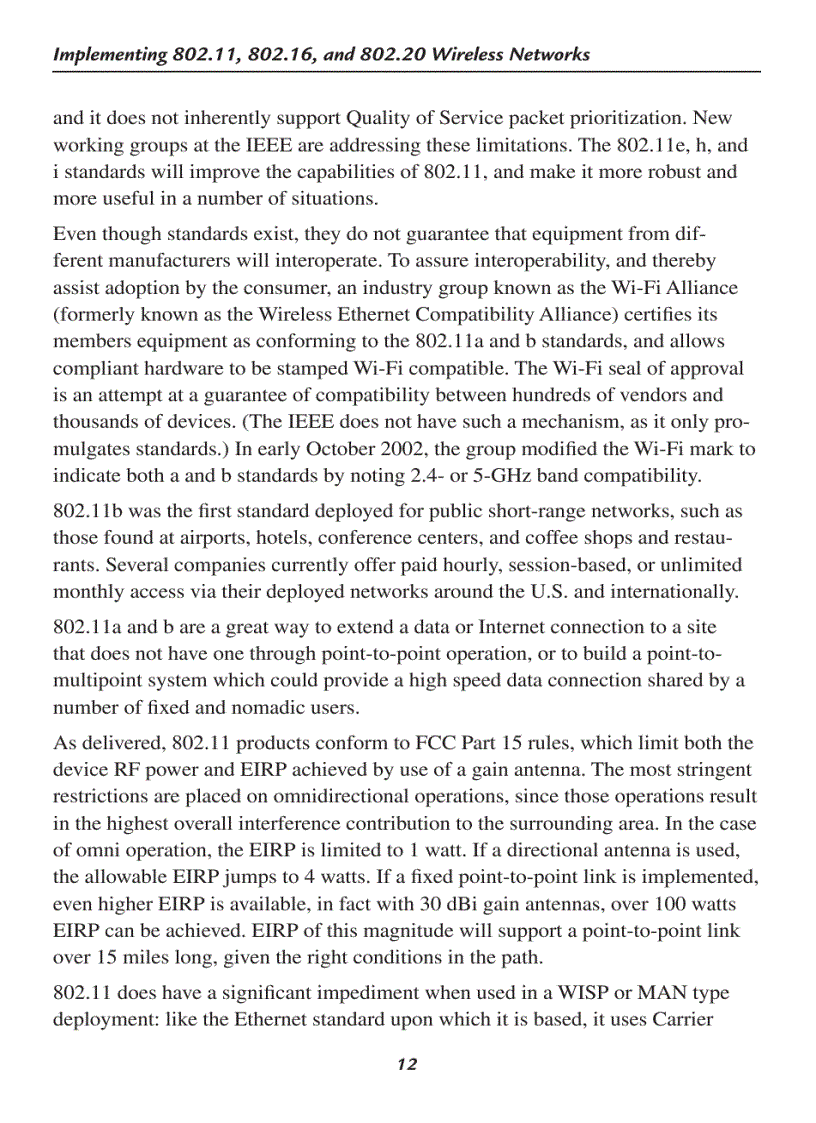 image for page Implementing 802 11 802 16 and 802 20 Wireless Networks Planning Troubleshooting and Operations