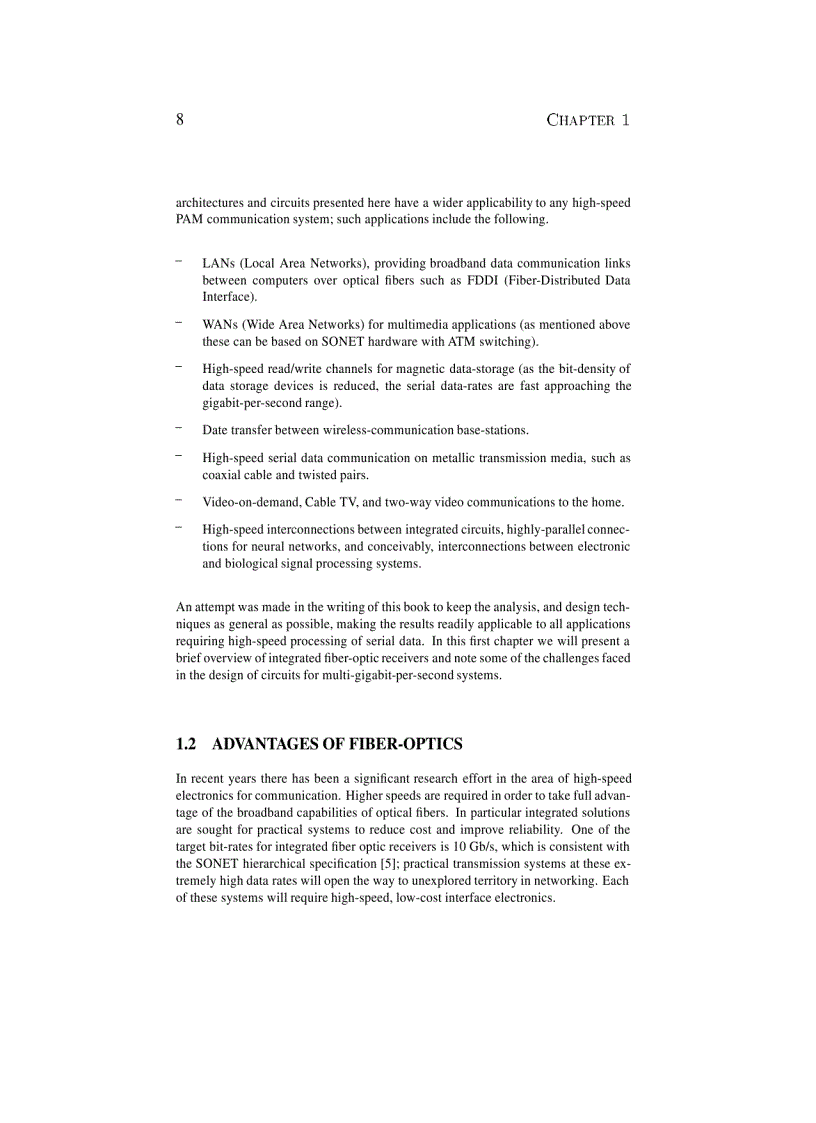 image for page Integrated Fiber Optic Receivers