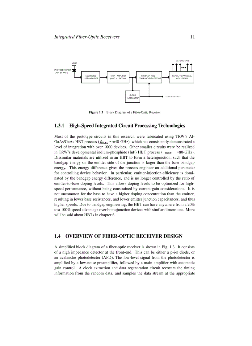 image for page Integrated Fiber Optic Receivers