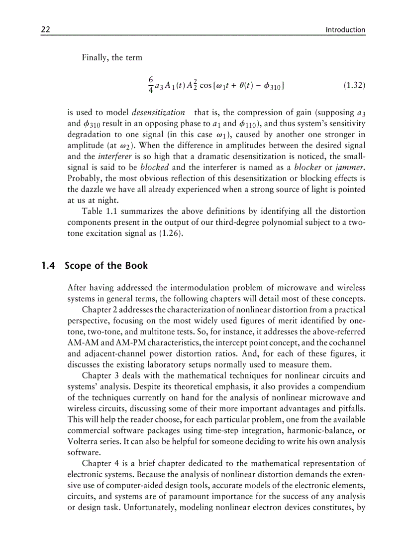 image for page Intermodulation Distortion in Microwave and Wireless Circuits