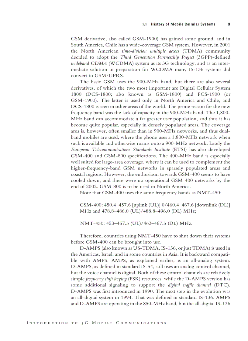 image for page Introduction to 3G Mobile Communications