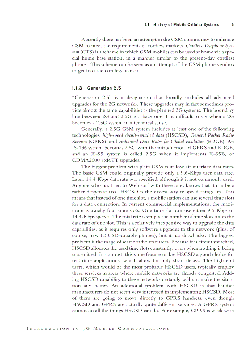 image for page Introduction to 3G Mobile Communications