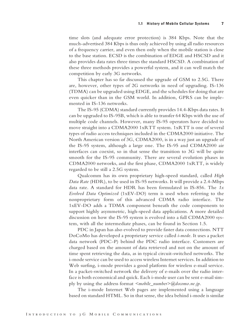 image for page Introduction to 3G Mobile Communications