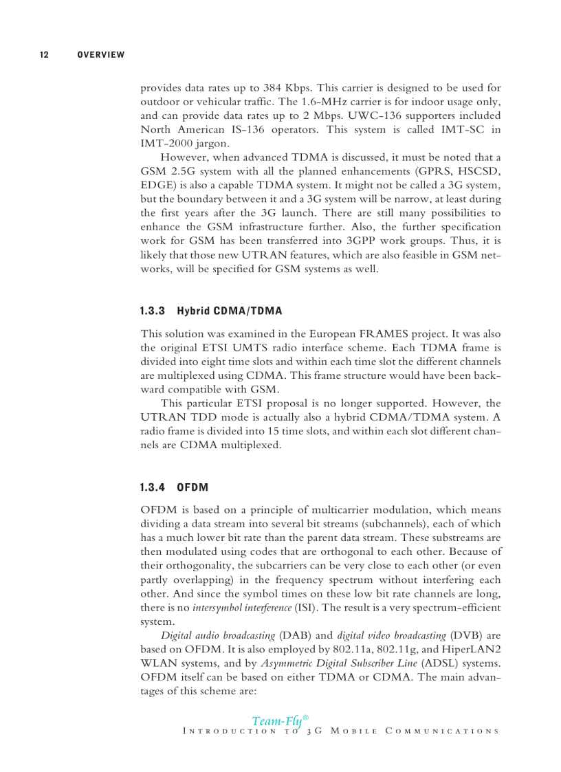 image for page Introduction to 3G Mobile Communications