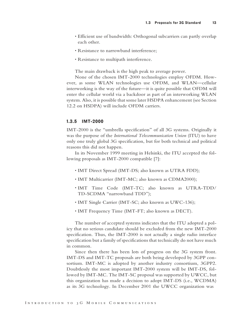 image for page Introduction to 3G Mobile Communications