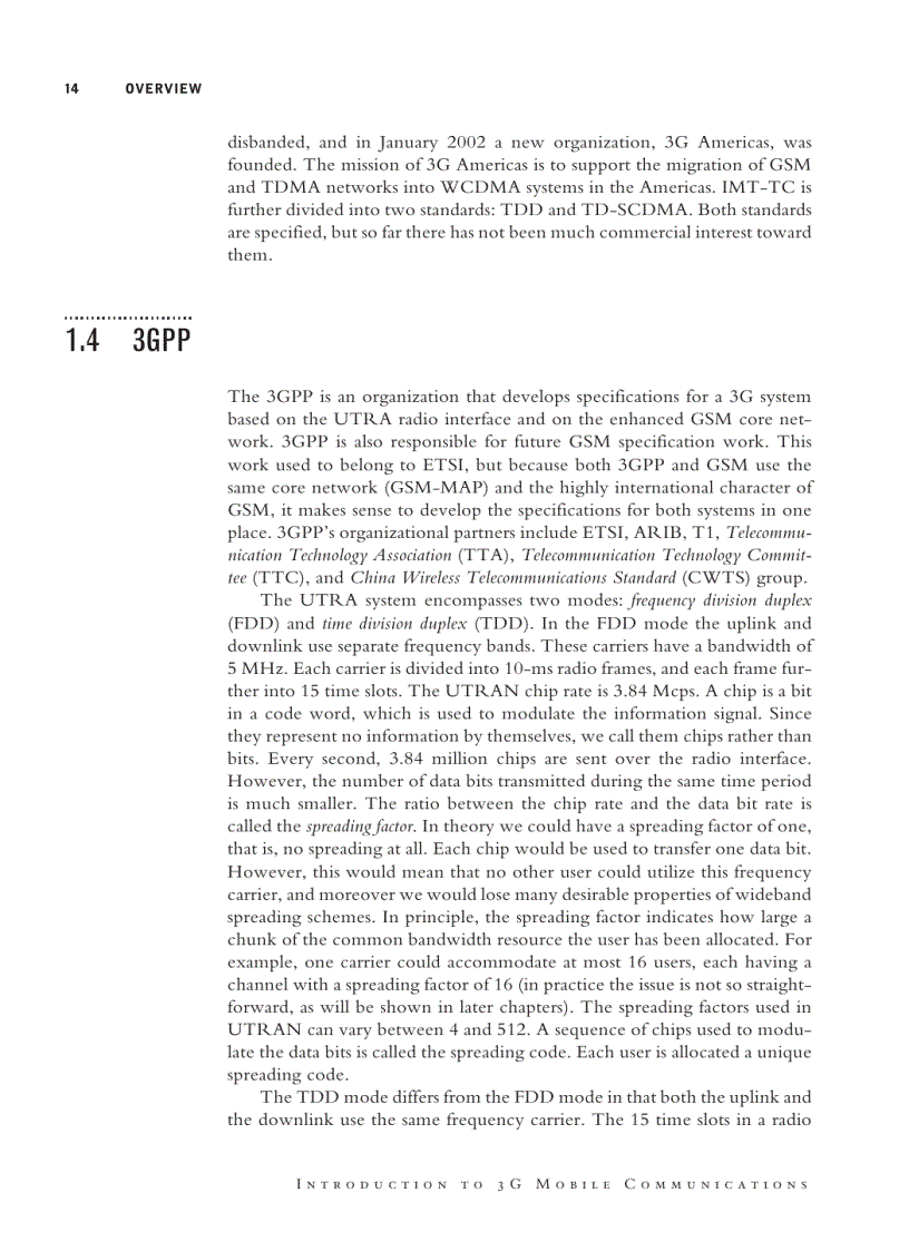 image for page Introduction to 3G Mobile Communications