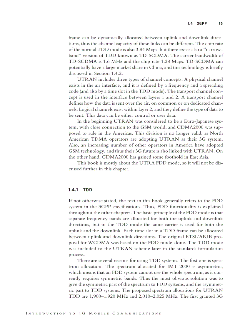 image for page Introduction to 3G Mobile Communications