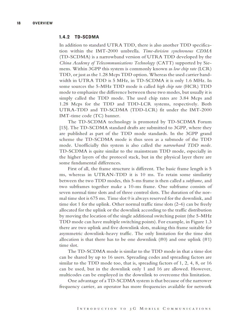 image for page Introduction to 3G Mobile Communications
