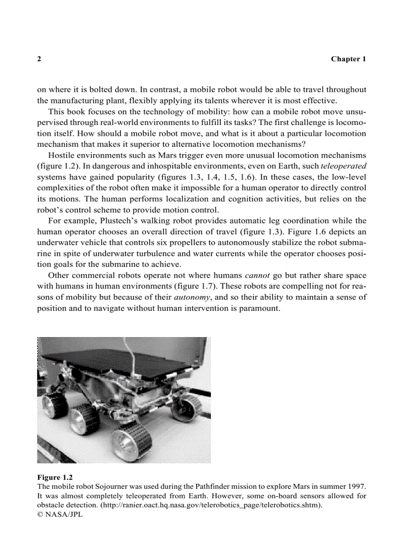 image for page Introduction to Autonomous Mobile Robots