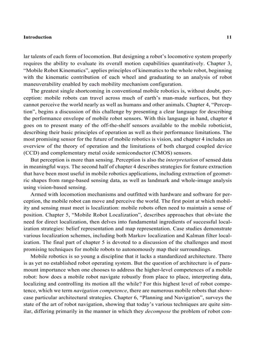 image for page Introduction to Autonomous Mobile Robots