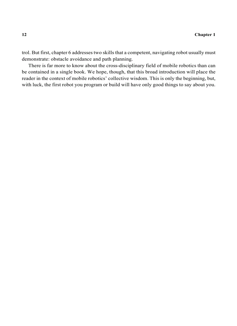 image for page Introduction to Autonomous Mobile Robots