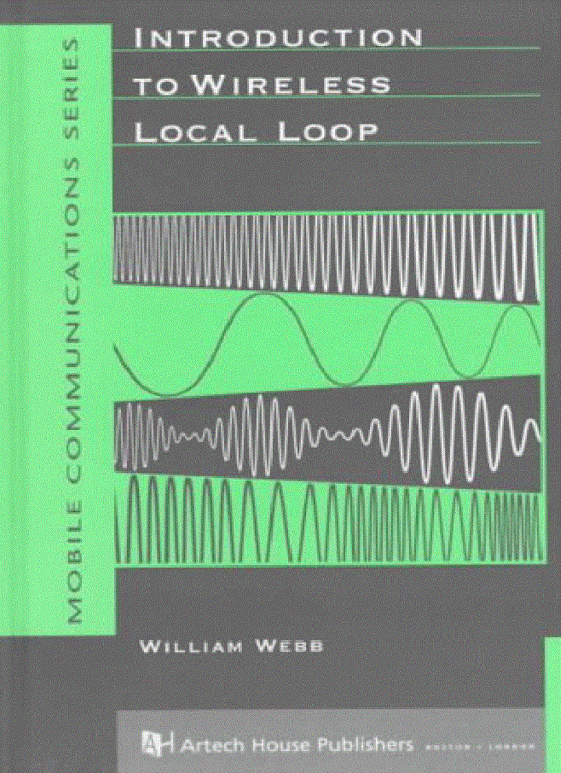 image for page Introduction to Wireless Local Loop