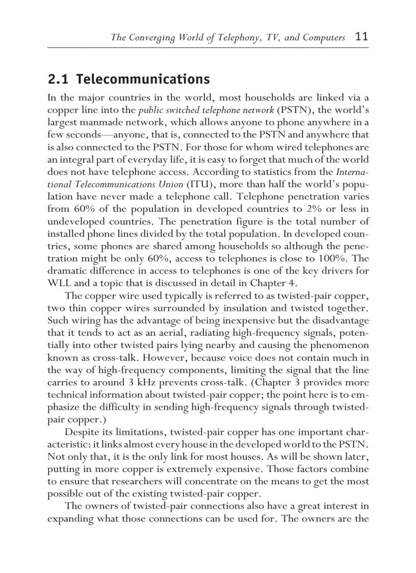 image for page Introduction to Wireless Local Loop