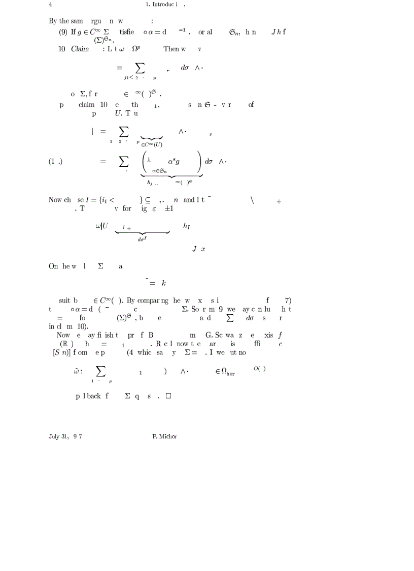image for page Isometric Actions of Lie Groups and Invariants jnl article
