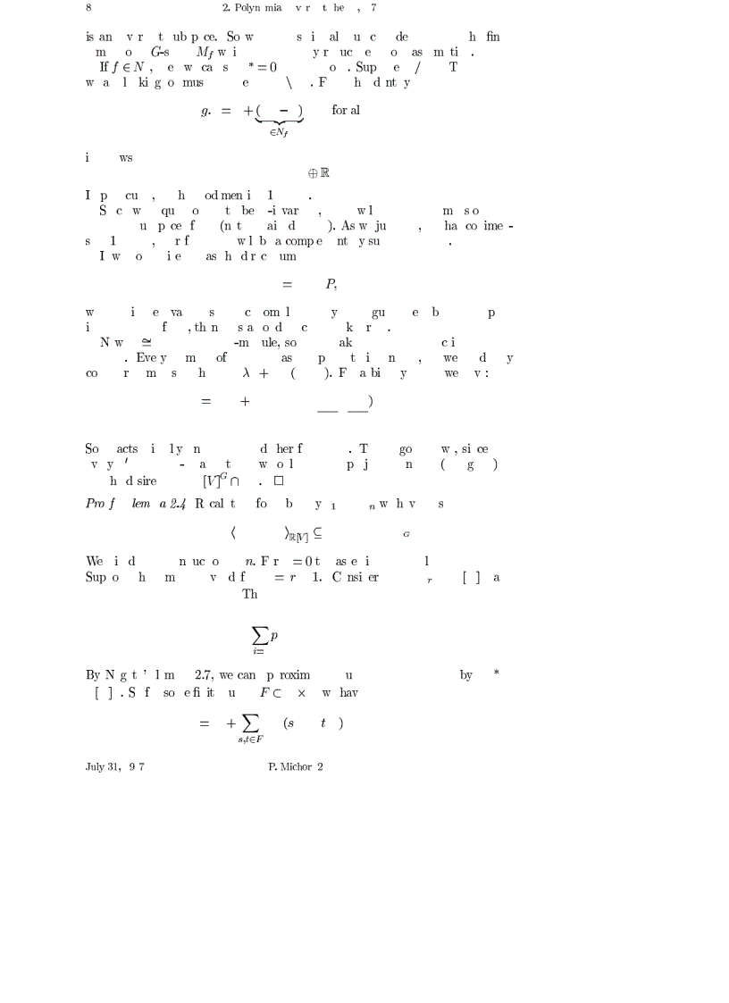 image for page Isometric Actions of Lie Groups and Invariants jnl article