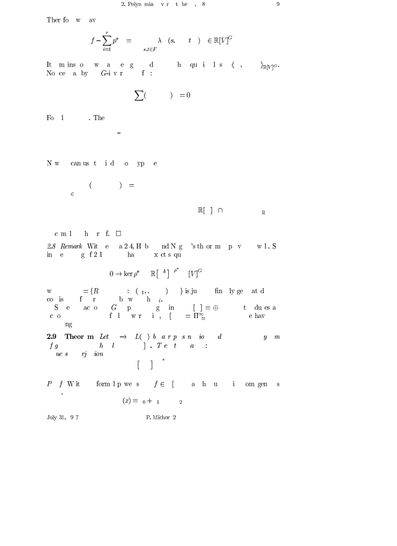 image for page Isometric Actions of Lie Groups and Invariants jnl article