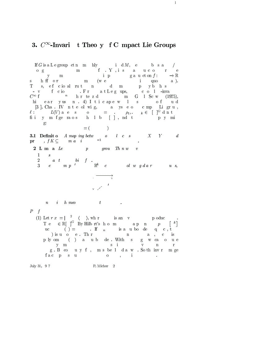image for page Isometric Actions of Lie Groups and Invariants jnl article