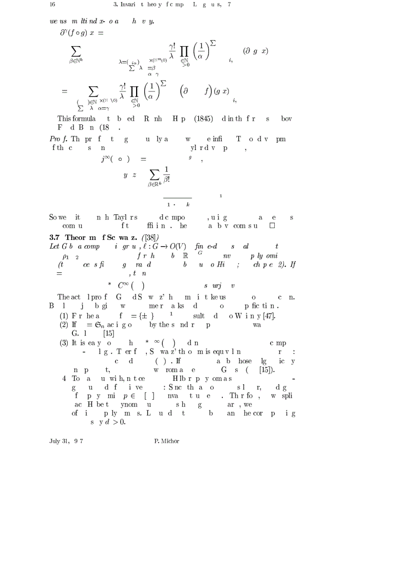 image for page Isometric Actions of Lie Groups and Invariants jnl article