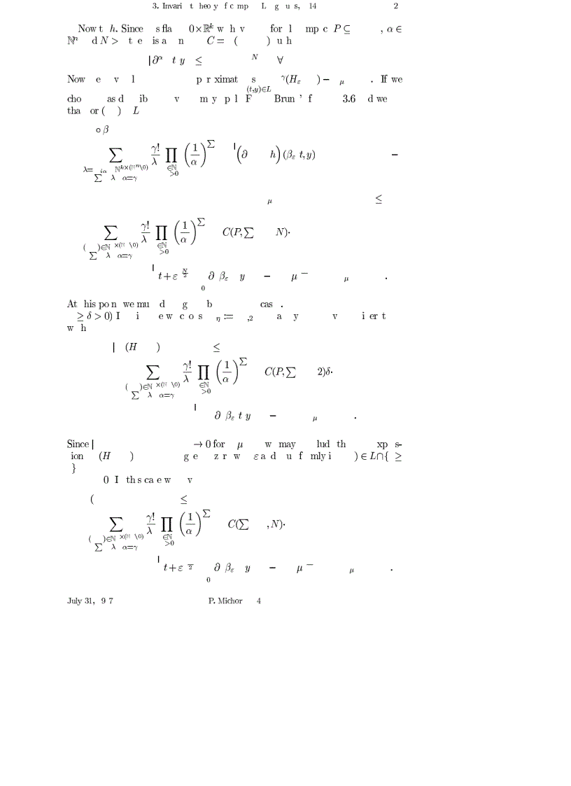 image for page Isometric Actions of Lie Groups and Invariants jnl article